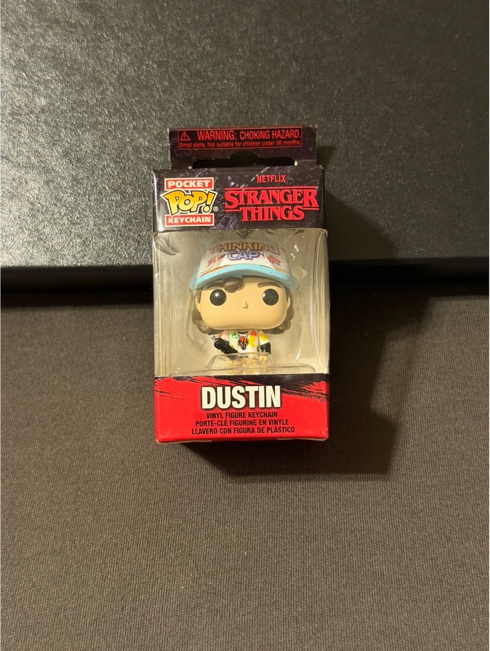 Funko Pocket Pop! Stranger Things Dustin Henderson in Thinking Cap